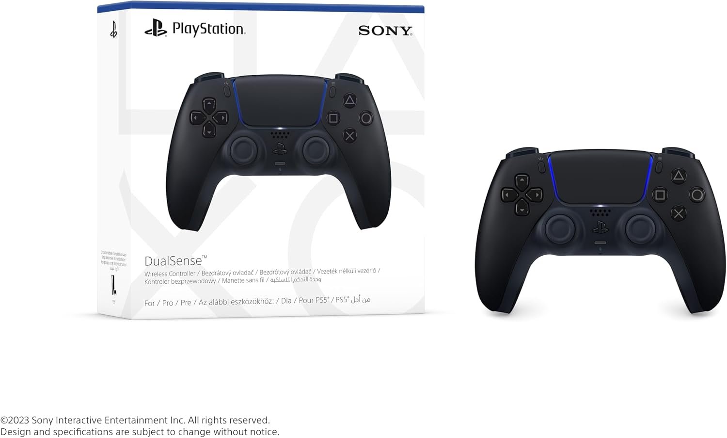 PlayStation DualSense Wireless Controller – Midnight Black - Image 2