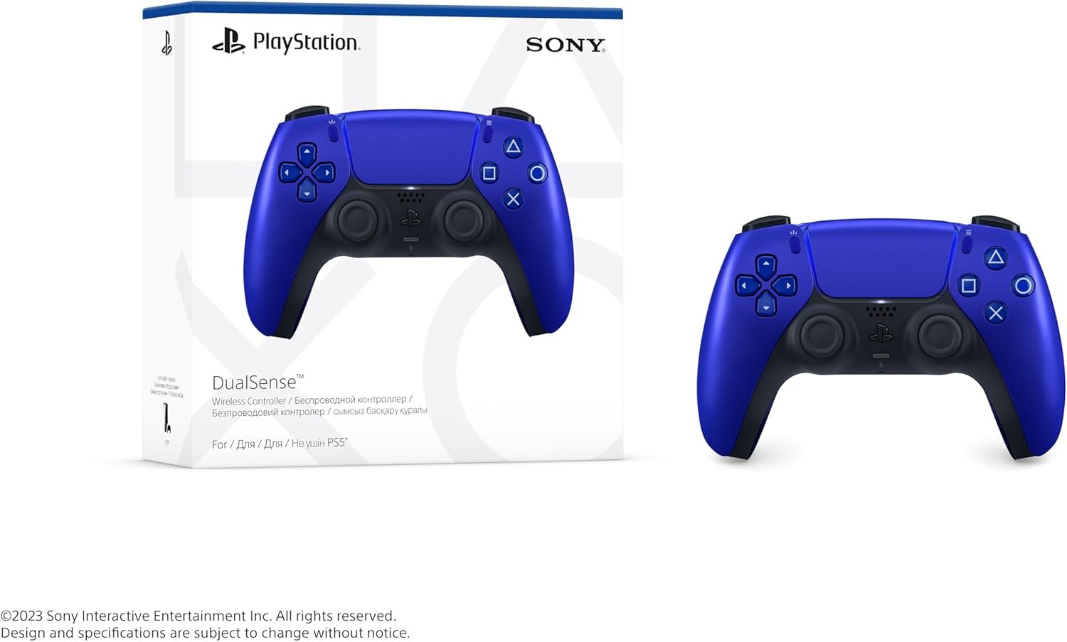 PlayStation 5 DualSense Wireless Controller - Cobalt Blue - Image 2