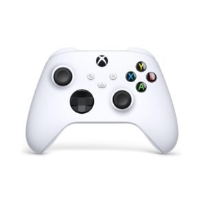 Xbox Core Wireless Gaming Controller – Robot White – Xbox Series X|S, Xbox One, Windows PC, Android, and iOS
