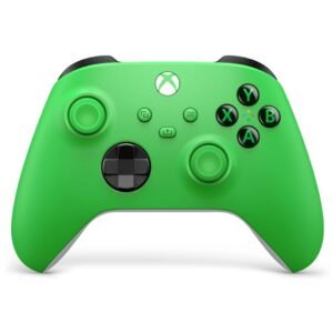 Xbox Core Wireless Gaming Controller – Velocity Green – Xbox Series X|S, Xbox One, Windows PC, Android, and iOS